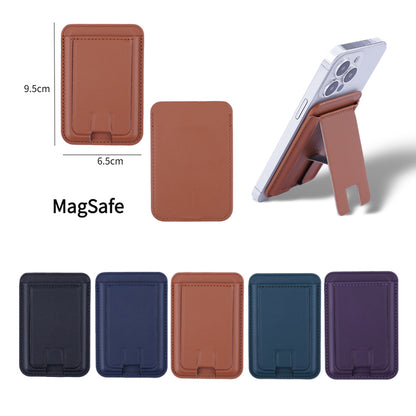 Walvefa FS403 Multi-functional Stick-On Phone Card Holder with Magnsafe Stand