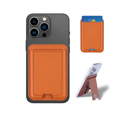 Walvefa FS403 Multi-functional Stick-On Phone Card Holder with Magnsafe Stand