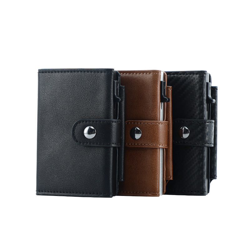 Walvefa FS306 Card Blocr Credit Card Wallet with Oversized Coin Pocket RFID Blocking Slim Minimalist Card Holder