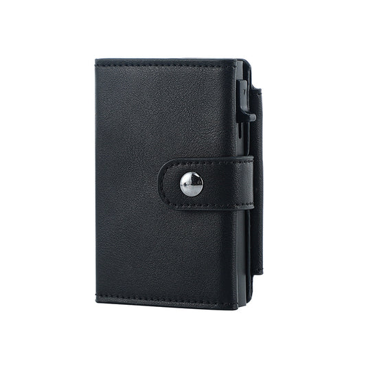 Walvefa FS306 Card Blocr Credit Card Wallet with Oversized Coin Pocket RFID Blocking Slim Minimalist Card Holder