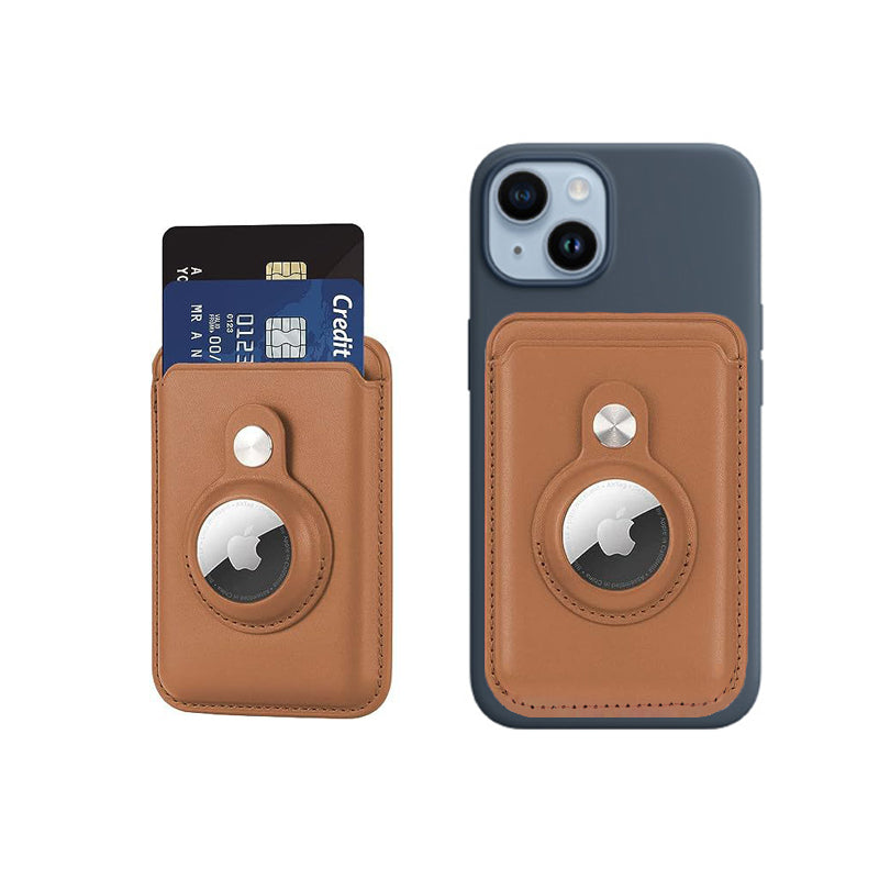 Walvefa FS402 Compact Airtag Phone Back Card Holder for the Fashion-Forward